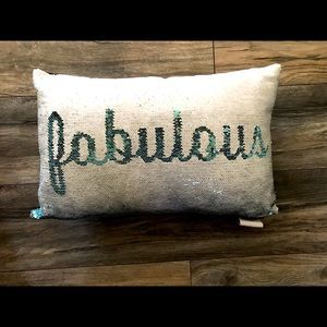Envouge Kids Sequin Decorative Pillow
